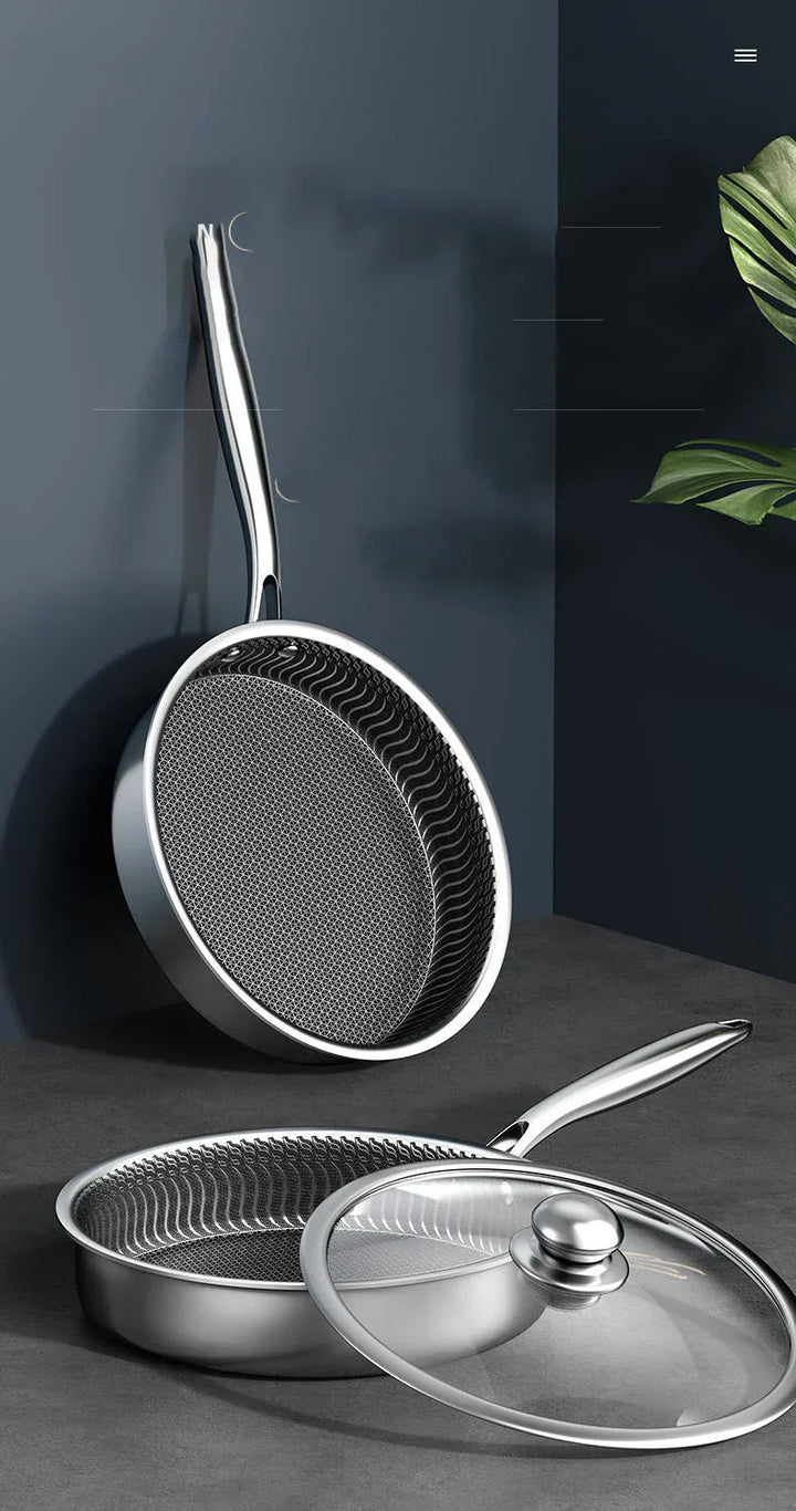 SmartSlick - Antibakteriell olje-besparende stekepanne med non-stick belegg Luvikno