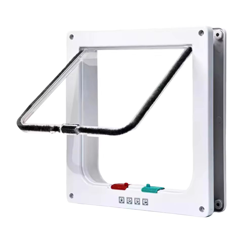 4 Way Pet Door for Cats and Dogs Luvikno