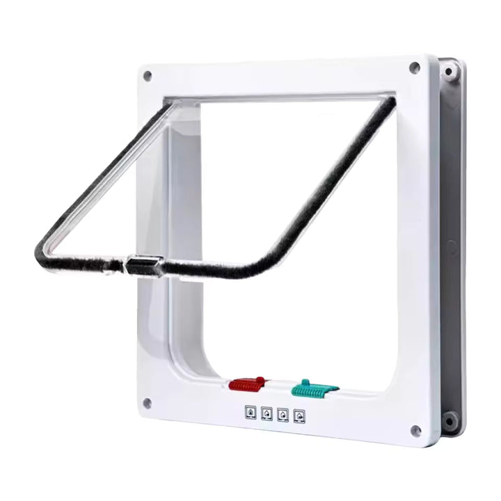 4 Way Pet Door for Cats and Dogs Luvikno