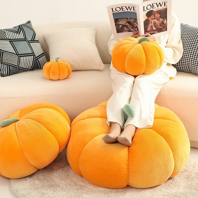 Fluffy Pumpkin Cushion | Luvikno