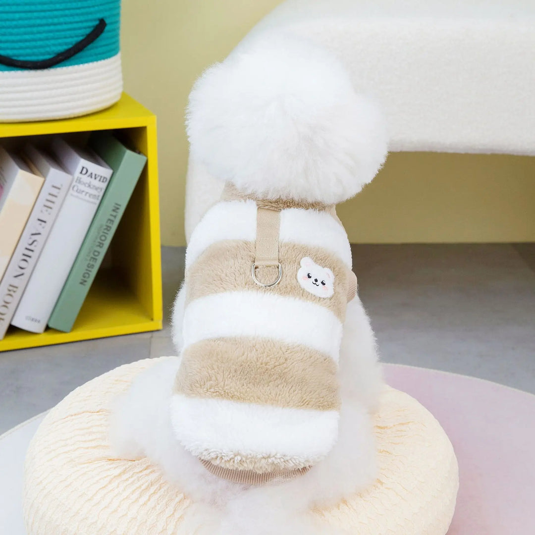 Varmere fleece hundegenser for små hunder Luvikno