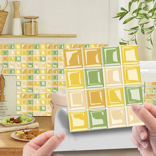 DecoMosaic 3D Mosaikkveggflisetiketter Luvikno
