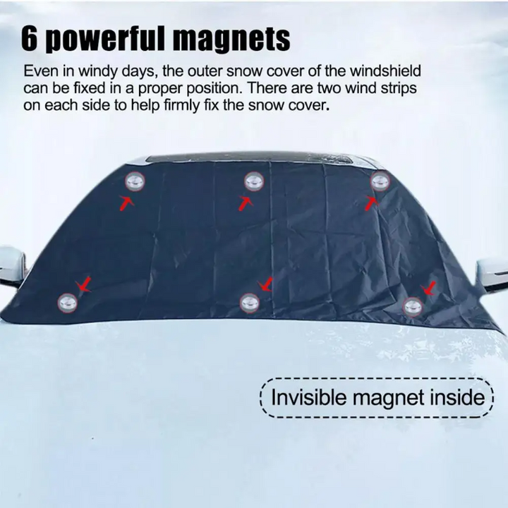 AllWeather Shield – Magnetisk Vindusdeksel for Bil, Anti-Rim & UV | Luvikno