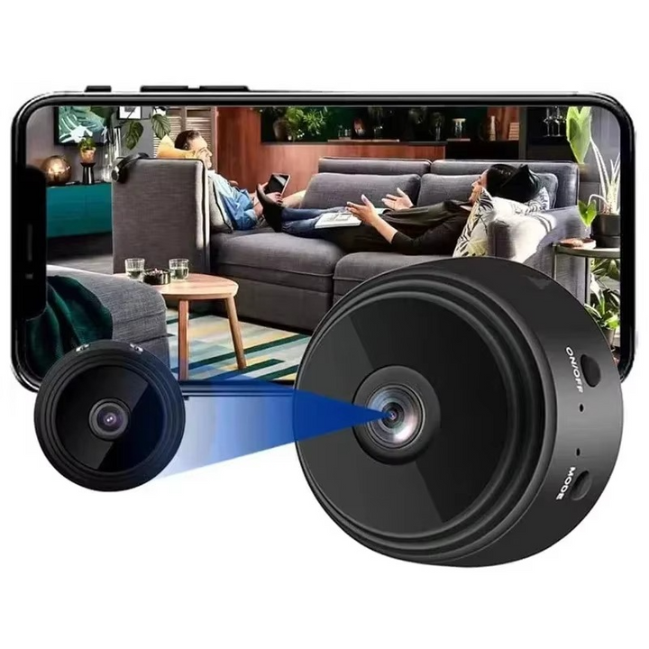 Kompakt HD 720P Trådløs Mini Smart Sikkerhetskamera med Mobilovervåkning Luvikno