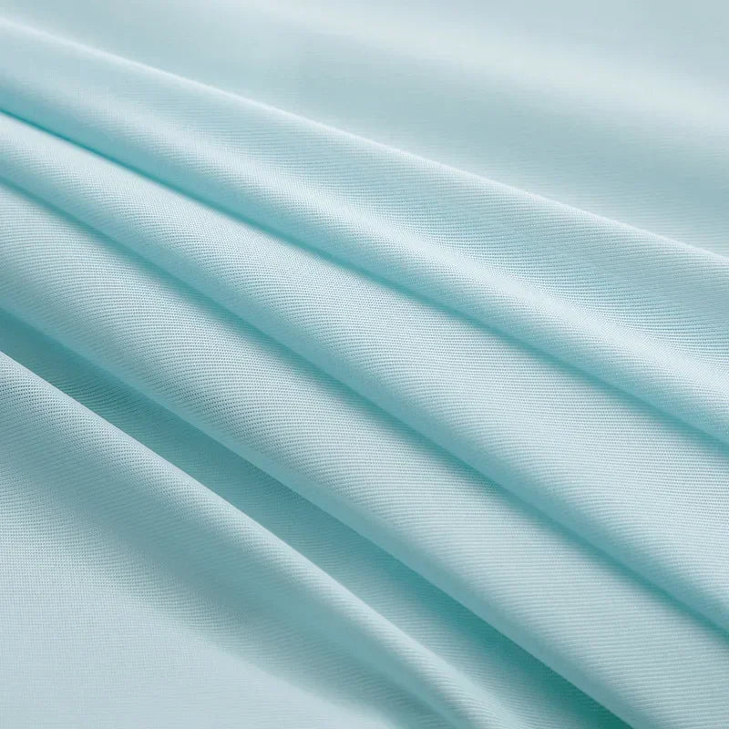 Air Condition Sommer Komforter — Ren Farge Is Silke Kjøleteppe, Lett & Glatt Twin/King Størrelse Quilt | Luvikno