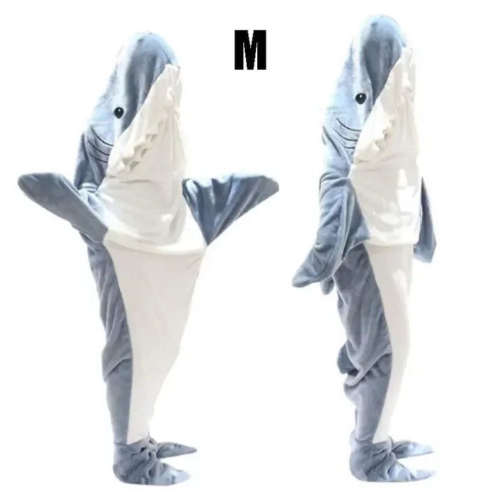 Snuggly Shark Koselig Hettegenser Epleteppe | Luvikno