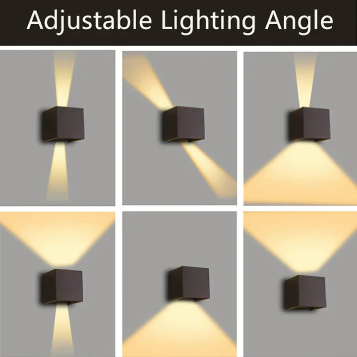 Utendørs LED-vegglampe | Luvikno
