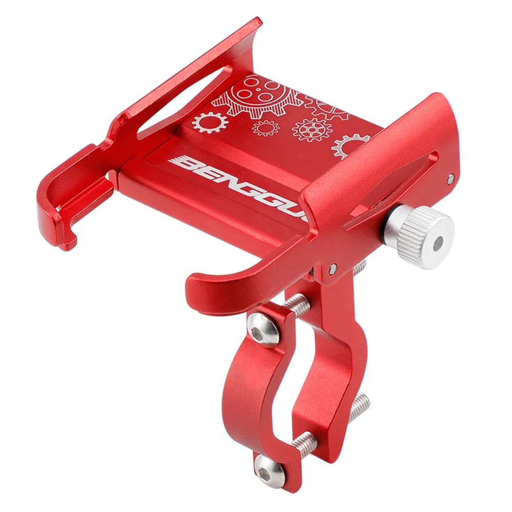 Luvikno | Sykkel Telefonholder RideGrip 360 Pro | 360° Roterbar | Aluminium Legering | Støtbestandig & Sikker | For Sykkel, Motorsykkel & E-Scooter