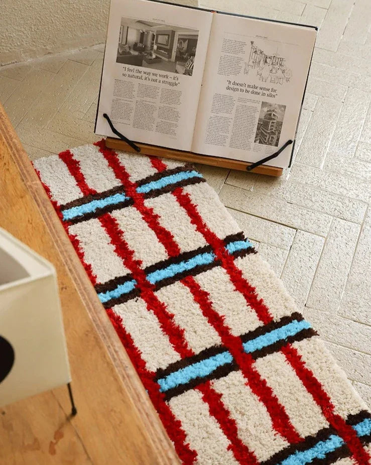 illustrative Grid Rug | Luvikno