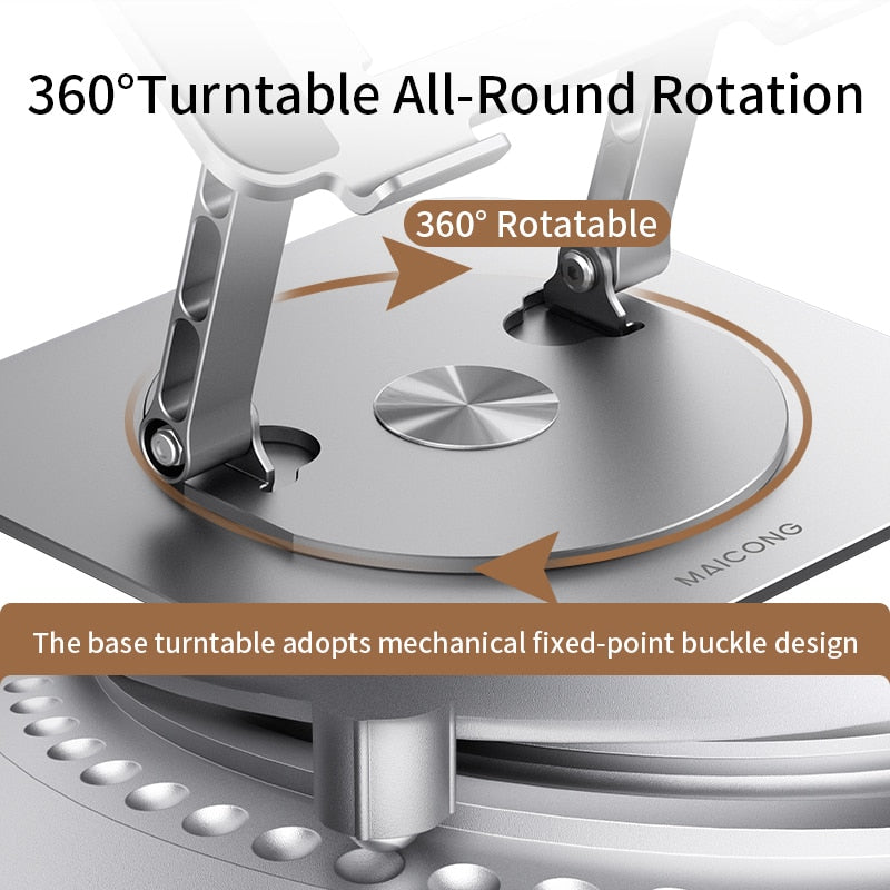 360 Rotering Laptop Stativ | Luvikno