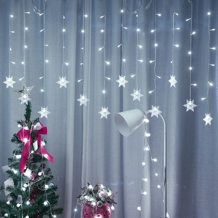 LED Fairy Snøfnugg Lys | Luvikno