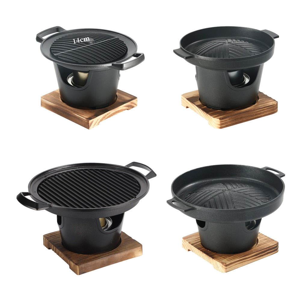 Mini BBQ Non-Stick Japansk Grill | Luvikno