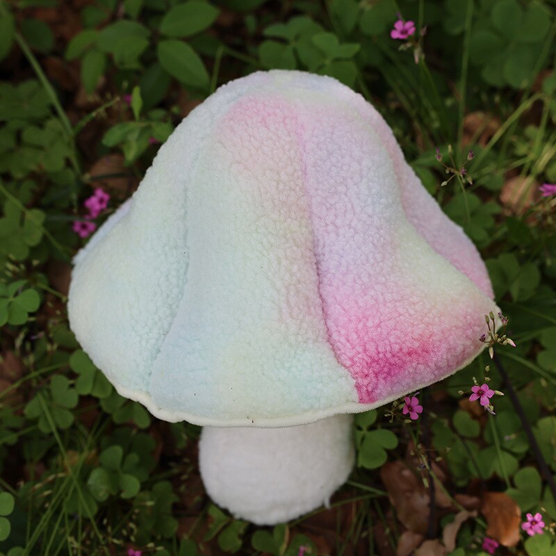 Fluffy Mushroom Cushion | Luvikno
