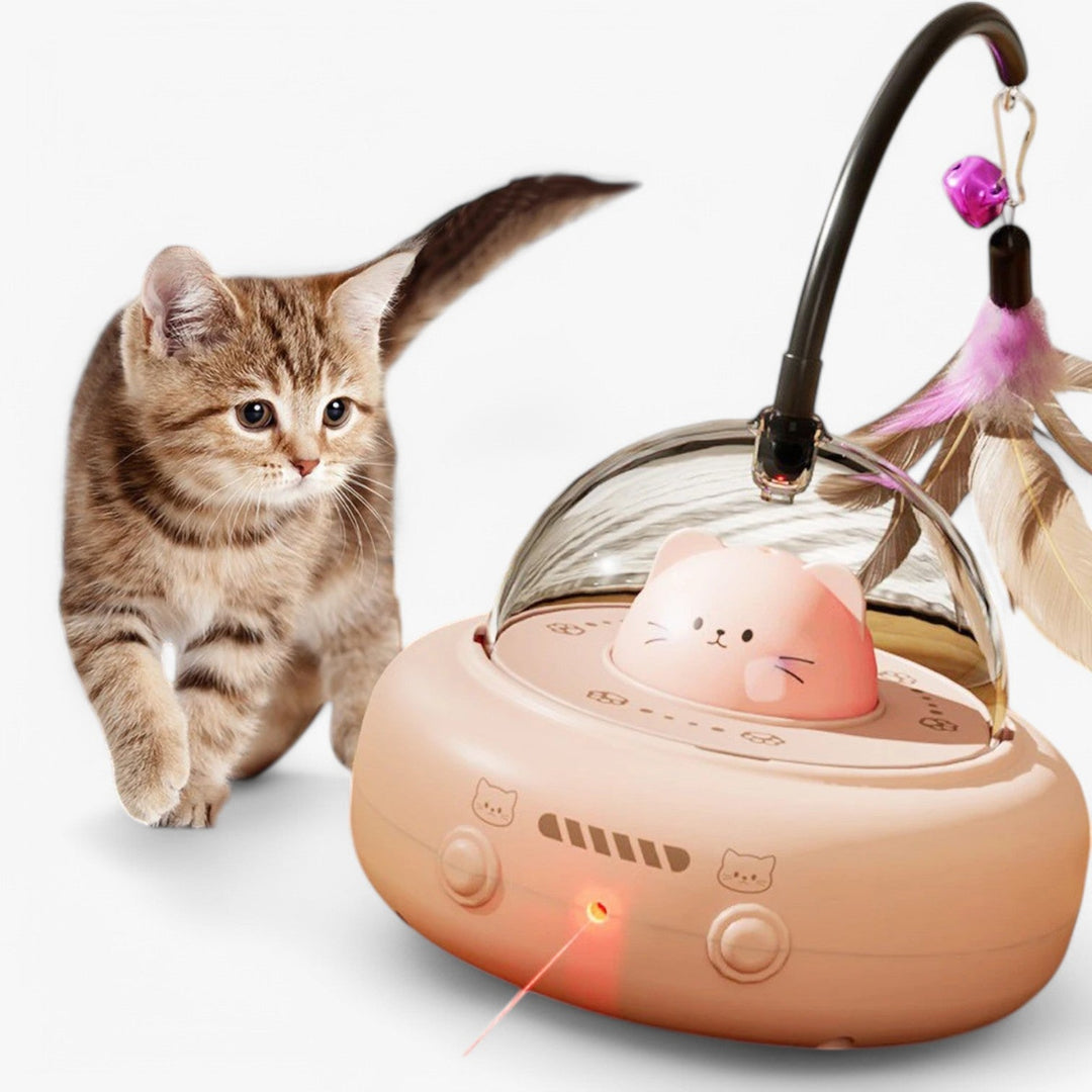 Smart Cat Laser "Hunting Light" med regnbuefunksjon og USB-lading | Luvikno