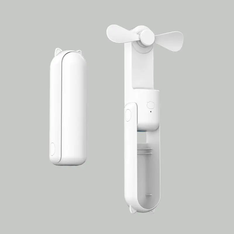 Ny håndholdt bærbar mini vifte - Kreativ, tre-hastighets justerbar, ensfarget, USB-oppladbar liten vifte | Luvikno