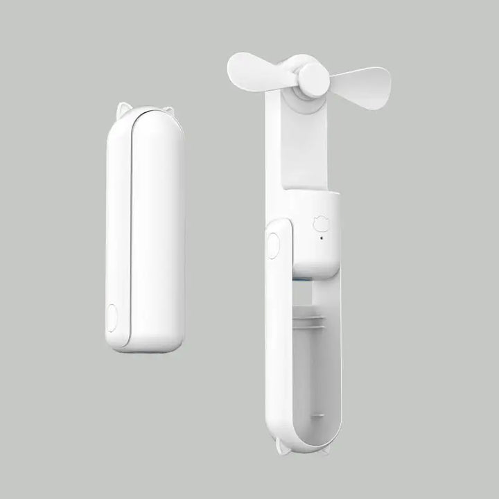 Ny håndholdt bærbar mini vifte - Kreativ, tre-hastighets justerbar, ensfarget, USB-oppladbar liten vifte | Luvikno