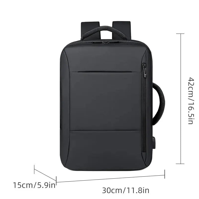 Simple Life USB-ladbart forretningsryggsekk | Luvikno