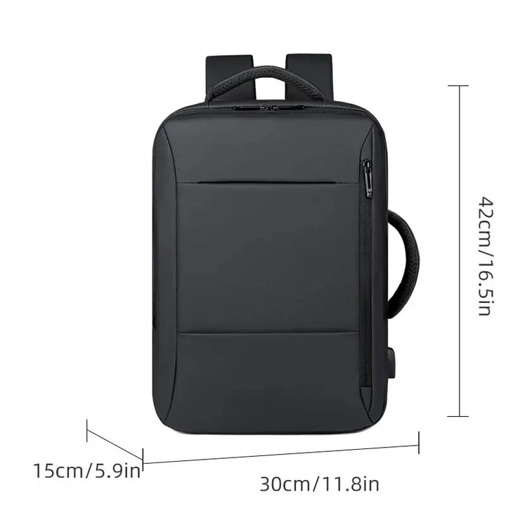 Simple Life USB-ladbart forretningsryggsekk | Luvikno