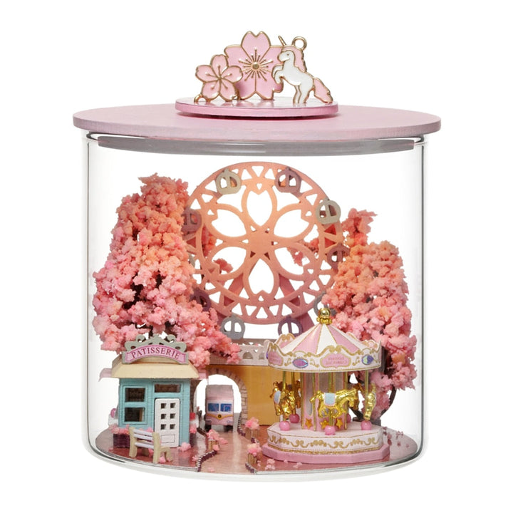 Mini Mansion Tremøbel Dukkehus | Luvikno
