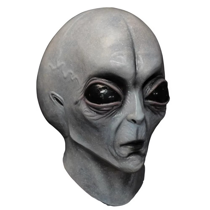 Ultimate Alien Encounter Lateks Cosplay Maske Luvikno