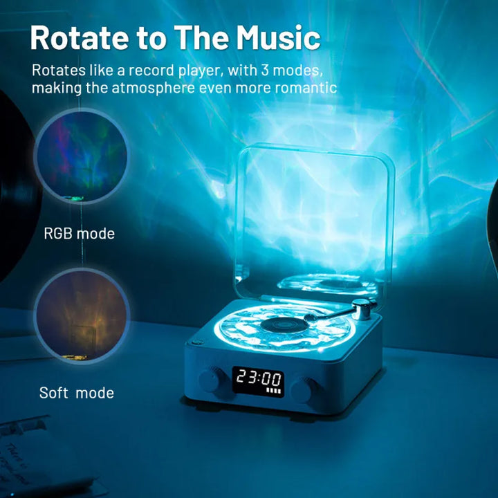 Retro Pickup Audio Projektorlampe