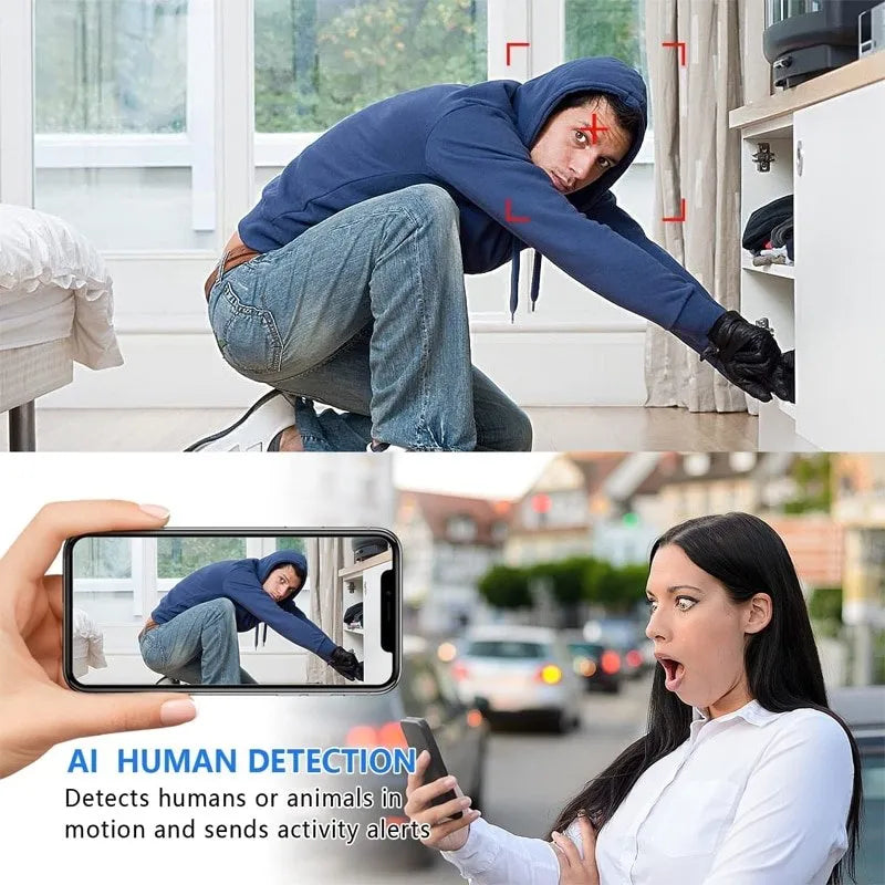 Mini 5G Trådløst Wifi Kamera 1080P HD Luvikno