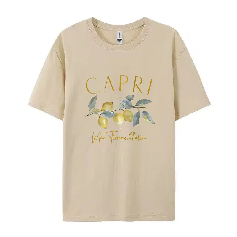 Luvik | Tyylikäs Capri Design T-paita