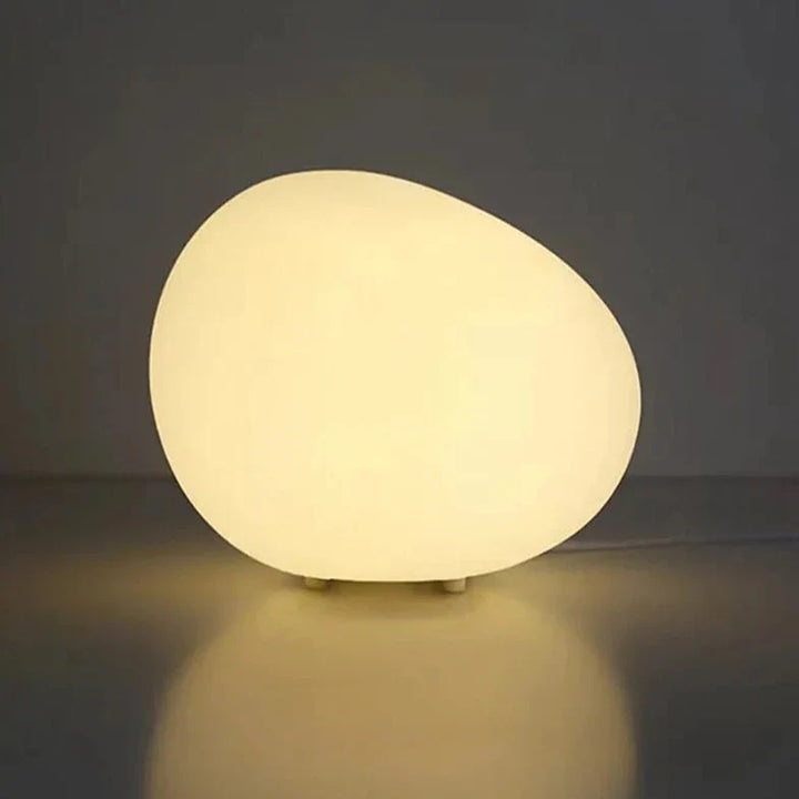 Kobbelsten Hvit Lampe Luvikno