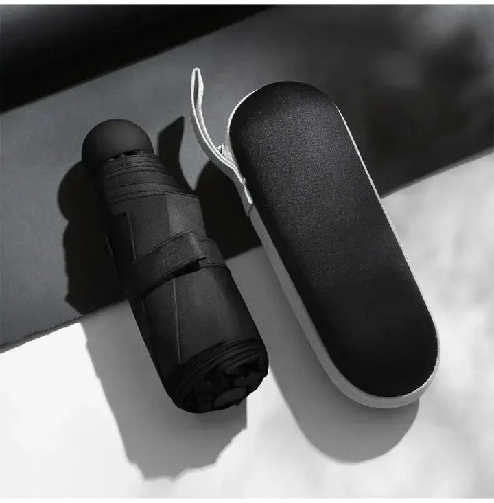 Mini solskjerm regnvær beskyttelse minimal paraply | Luvikno