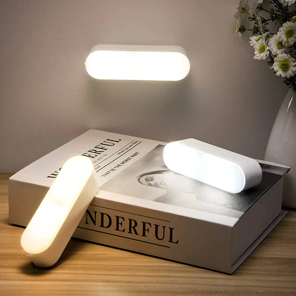 Oppladbar Minimalistisk Oval Vegglampe | Luvikno