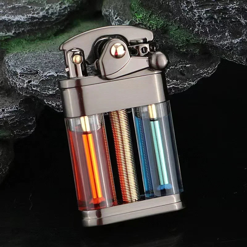 Multi-Fuel Gjennomsiktig Væske Kerosin Lighter | Luvikno