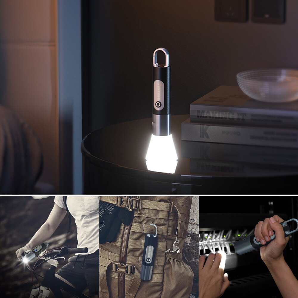 Zoom Ultra-Bright Pocket Led Utendørs Lommelykt | Luvikno