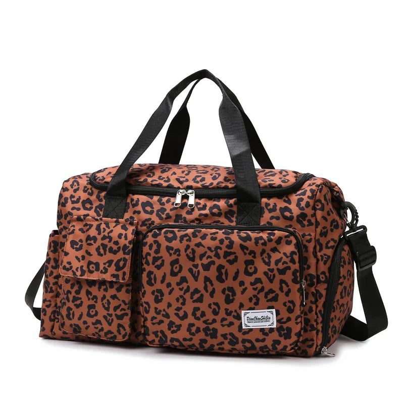 Luvikno | Trevaro GoBag | Reise bag laget av Oxford stoff | 48×26×28 cm | Stilig & Robust for hverdag & reise