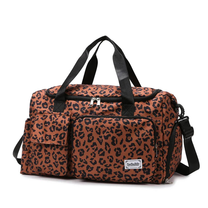 Luvikno | Trevaro GoBag | Reise bag laget av Oxford stoff | 48×26×28 cm | Stilig & Robust for hverdag & reise