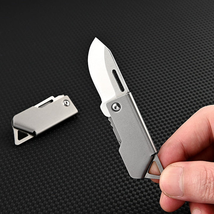 Foldbar Master Rustfritt Stål Overlevelse Mini Kniv | Luvikno