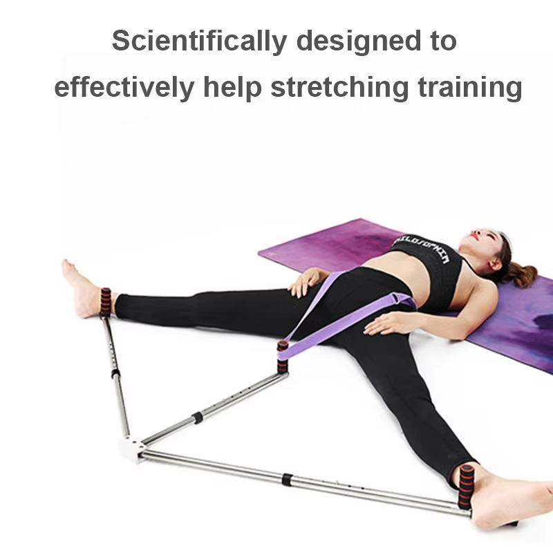 Justerbar 3 Bar Beinstrekker for Hjemmet Fleksibilitet Yoga og Danse Trening Luvikno