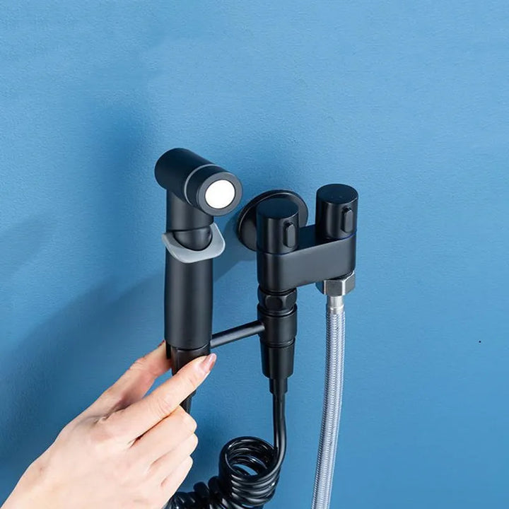 AquaSmart Bidet Companion – Luksuriøst Hygiene Sett for Veggmontert Luvikno