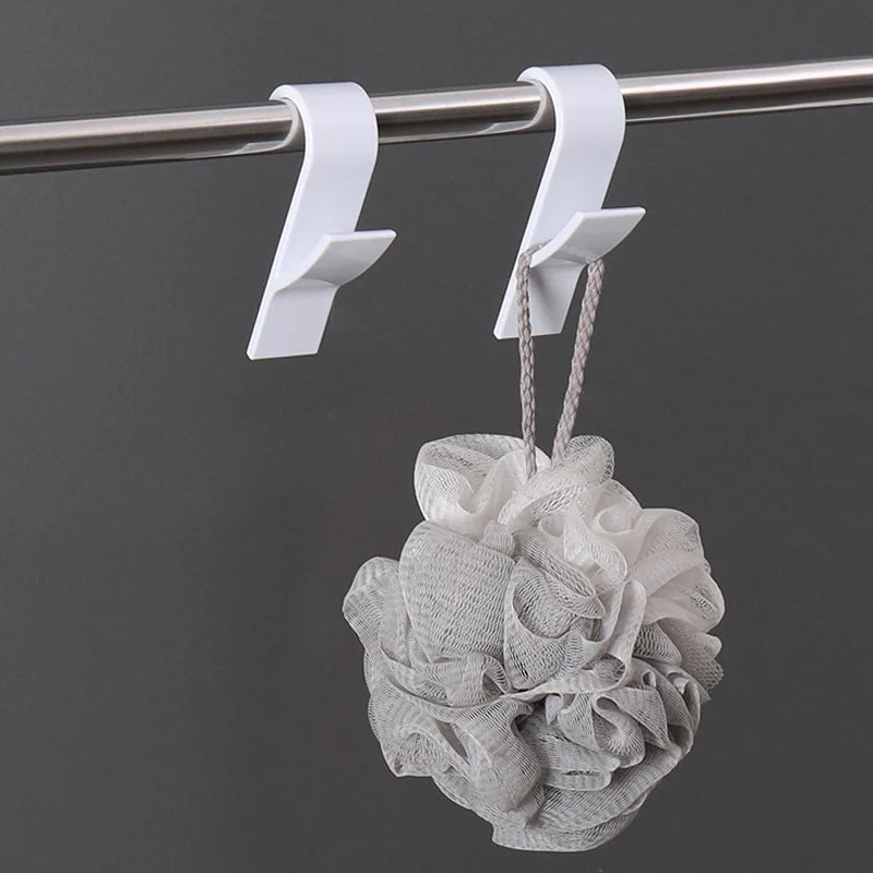 Luvikno | HeatHook Radiator Hooks Set | 4-Pack | Plassbesparende & Gjennomsiktig | For Bad & Kjøkken