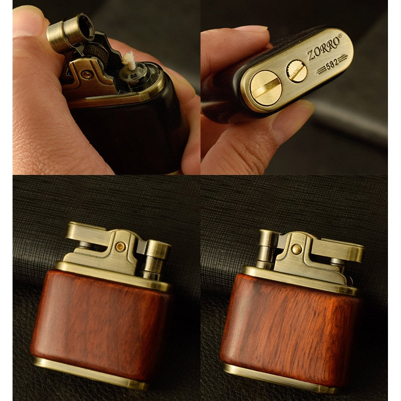 Trefoldig Vintage Spark Kerosene Tenner | Luvikno