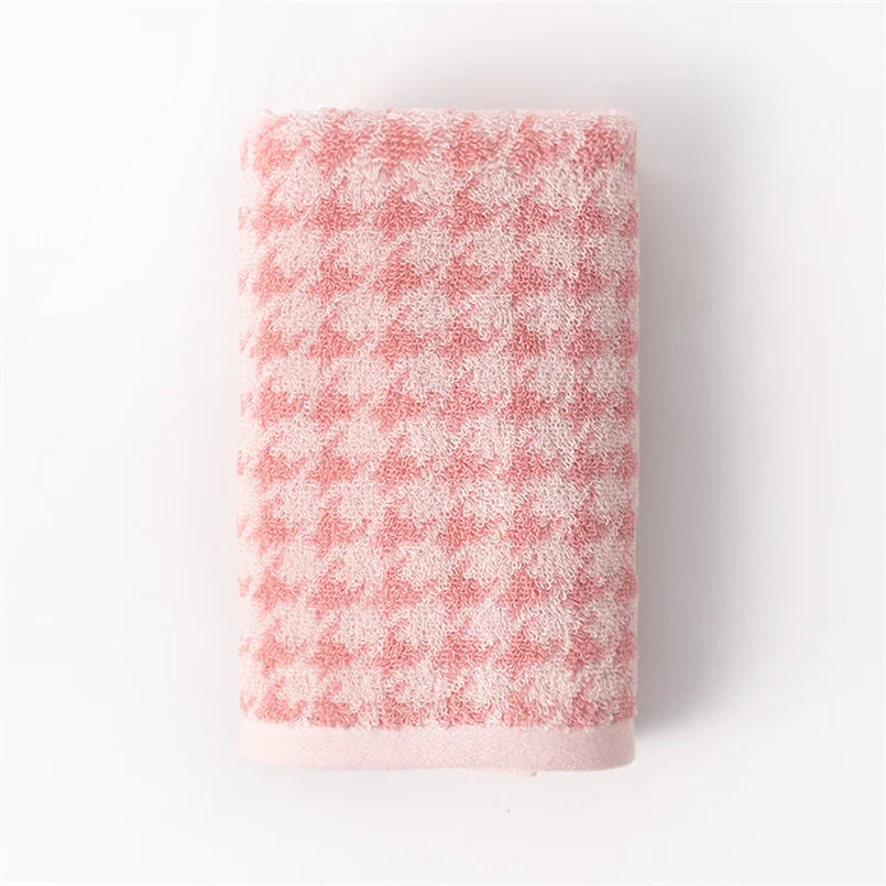 HoundLuxe Vintage Houndstooth Bomull Ansiktsklut Luvikno