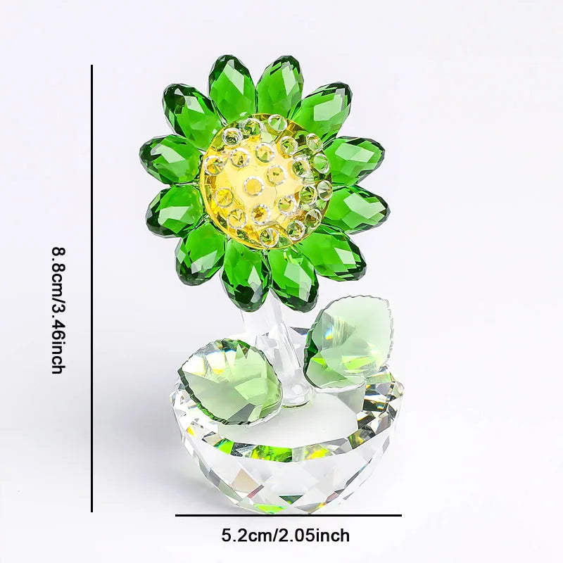 Crystal Glass Solsikke | Luvikno