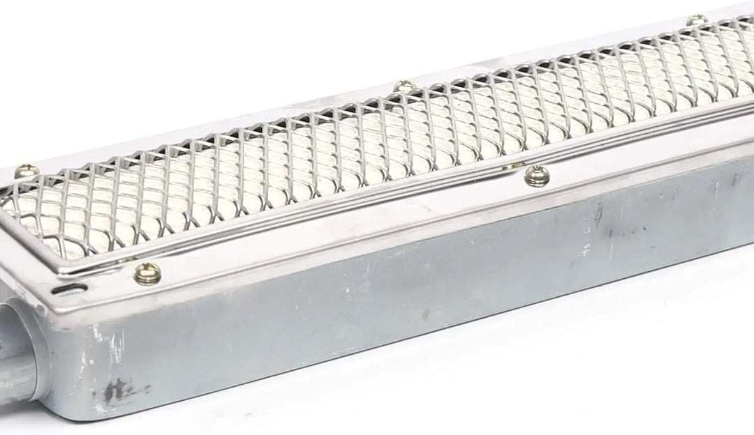Luvikno | ThermaGrill Gassgrill med Infrarød Keramisk Brenner | Rustfritt Stål | Rektangulær 41 × 8 × 5.8 cm | Røykfri & Energieffektiv | For Gastronomi & Utendørs