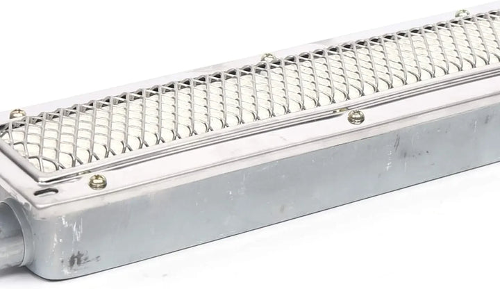 Luvikno | ThermaGrill Gassgrill med Infrarød Keramisk Brenner | Rustfritt Stål | Rektangulær 41 × 8 × 5.8 cm | Røykfri & Energieffektiv | For Gastronomi & Utendørs