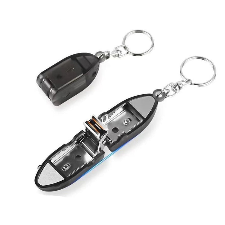 Stainless Steel Nail Clipper Keychain | Luvikno