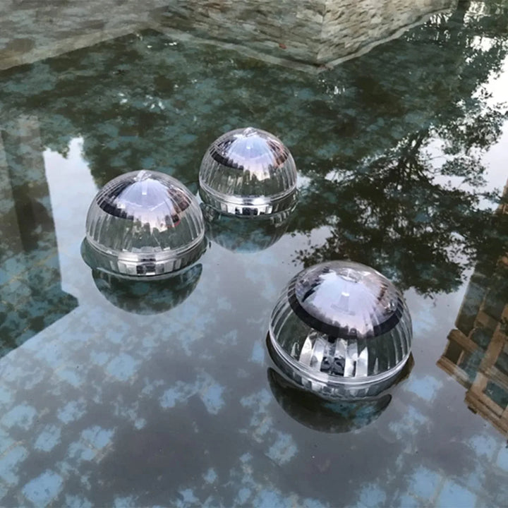 Luvikno | Solar Swimming Light LumiGlobe | RGB Fargeendring | Flytende LED Ball IP65 | For Basseng, Dam & Hage