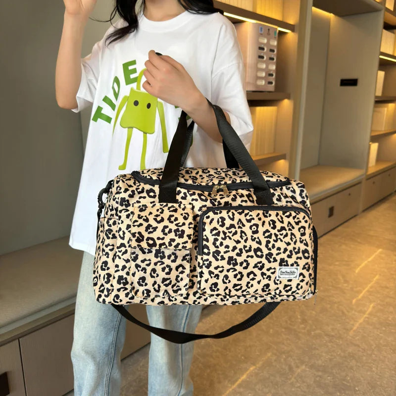 Luvikno | Trevaro GoBag | Reise bag laget av Oxford stoff | 48×26×28 cm | Stilig & Robust for hverdag & reise