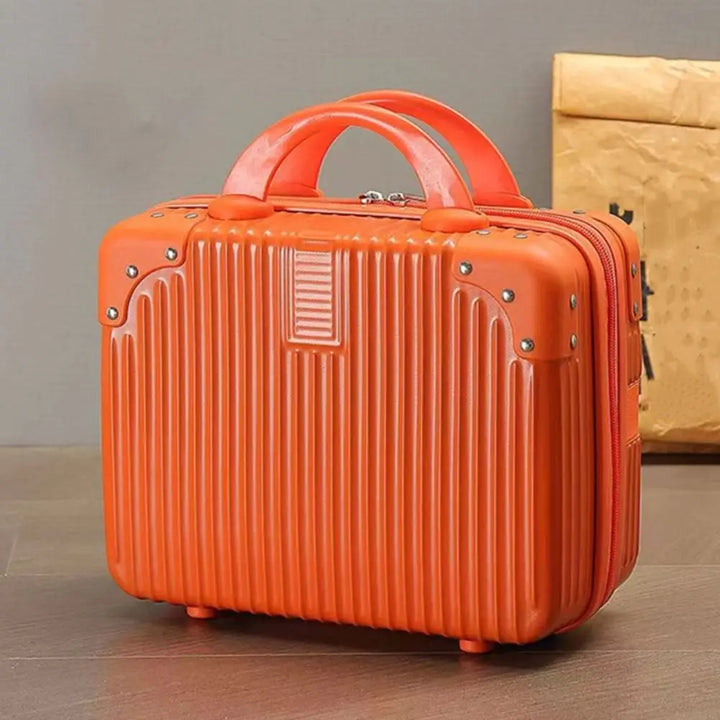 Luvikno | Travellia Mini Kosmetikkveske | Kompakt og Stilig | Hardt Skall laget av ABS+PC | Ideell for Reisen og Sminke
