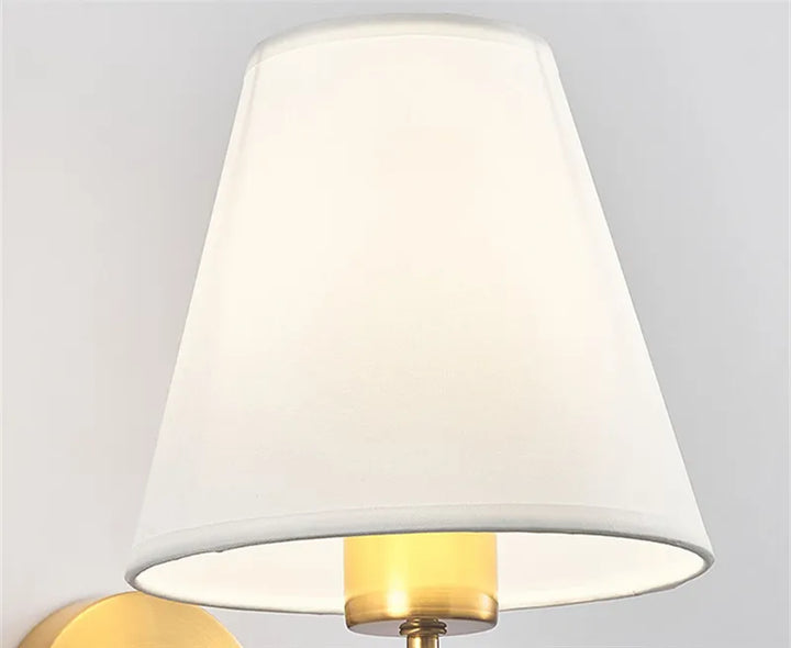 Luvikno | RusticGlow - Vegglampe av Stoff i Amerikansk Stil