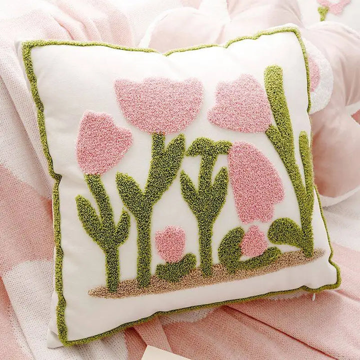 Pink Blossom Puffer Putetrekk | Luvikno