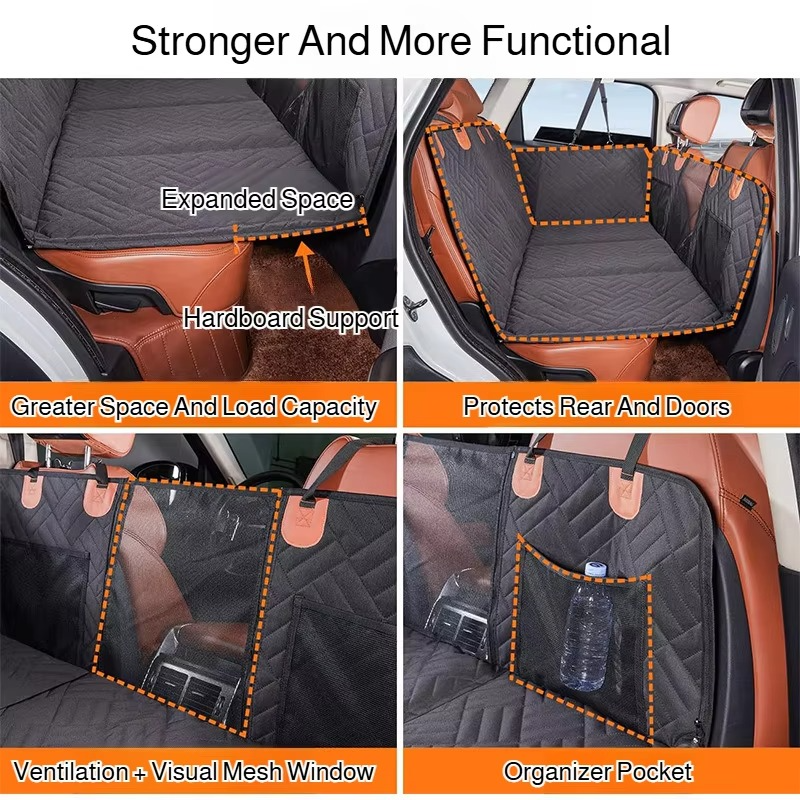 Ultimate Vanntett Katt- og Hundebilsetetrekk & Bakseteforlenger Luvikno